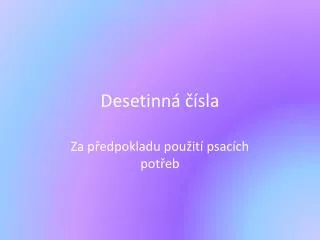 desetinn sla