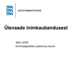 levaade inimkaubandusest
