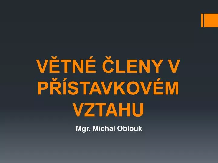 v tn leny v p stavkov m vztahu