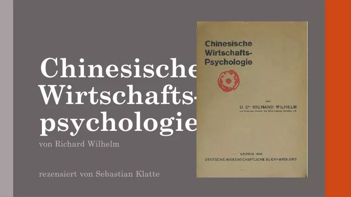 chinesische wirtschafts psychologie