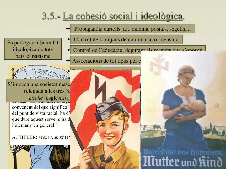 3 5 la cohesi social i ideol gica