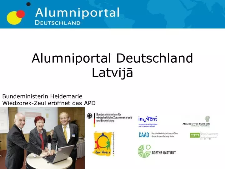 alumniportal deutschland latvij