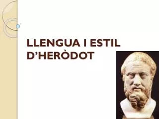 llengua i estil d her dot
