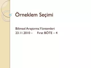 rneklem se imi
