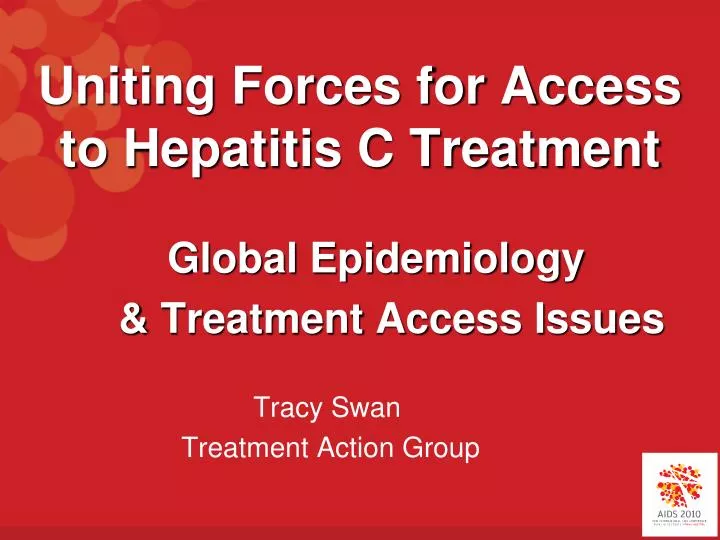 uniting forces for access to hepatitis c treatment