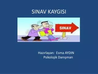 sinav kaygisi