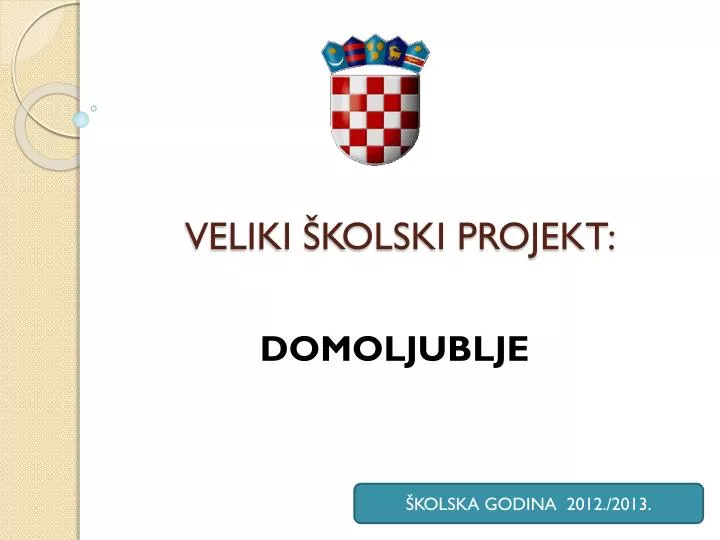 veliki kolski projekt