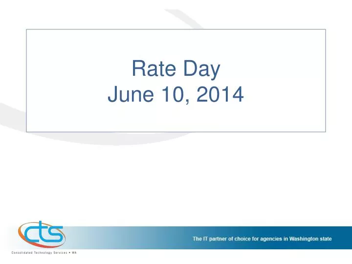 rate day june 10 2014