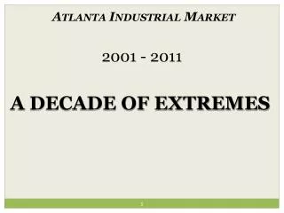 A Decade of Extremes
