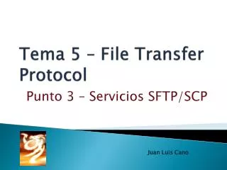 tema 5 file transfer protocol
