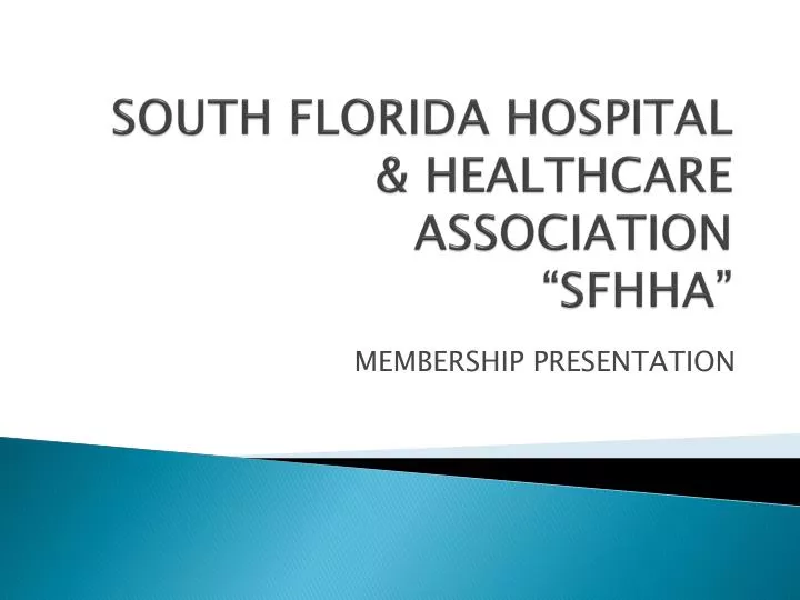 south florida hospital healthcare association sfhha