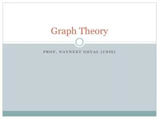 Graph Theory