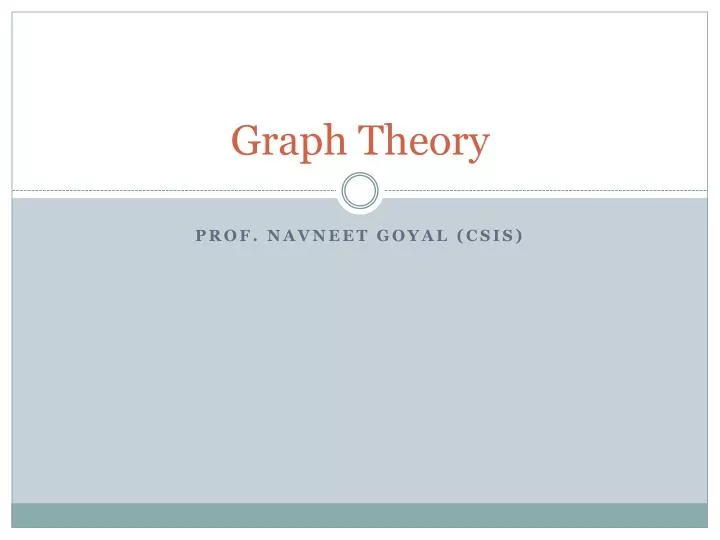 graph theory