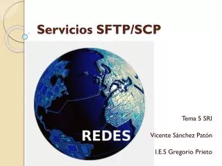 servicios sftp scp