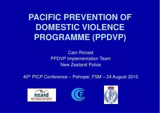 PACIFIC PREVENTION OF DOMESTIC VIOLENCE PROGRAMME (PPDVP)