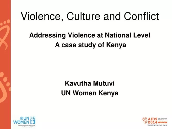 violence culture and conflict