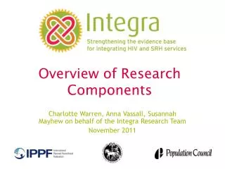 Overview of Research Components