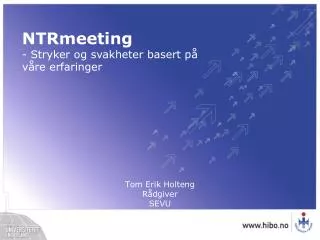 tom erik holteng r dgiver sevu