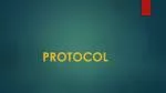 PROTOCOL - slide 1