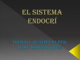 el sistema endocr