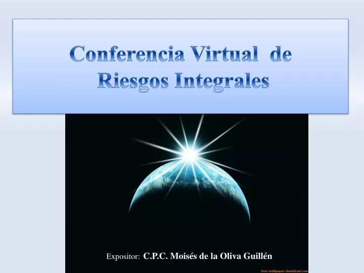 conferencia virtual de riesgos integrales