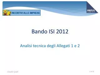 bando isi 2012