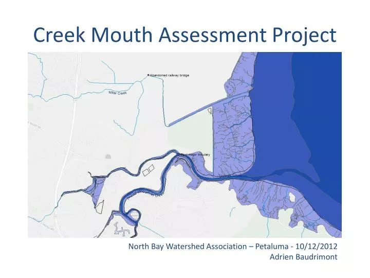 creek mouth assessment project