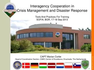 Interagency Cooperation in Crisis Management and Disaster Response