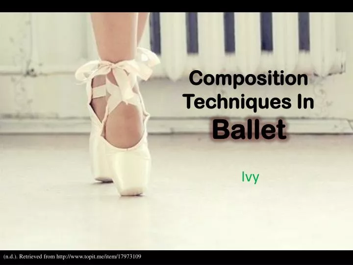composition techniques in ballet
