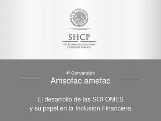 4 convenci n amsofac amefac