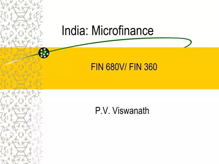 india microfinance