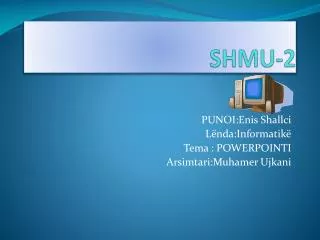 shmu 2
