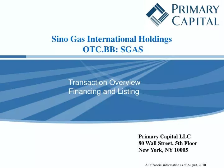 sino gas international holdings otc bb sgas