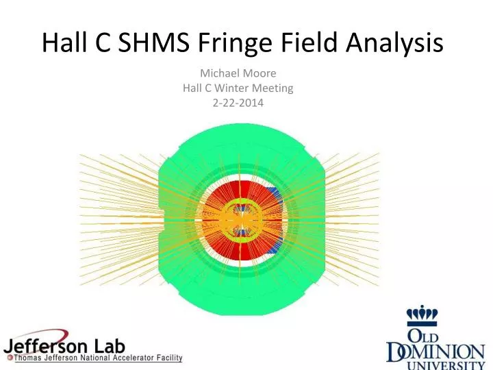 hall c shms fringe field analysis