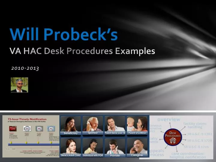 will probeck s va hac desk procedures examples