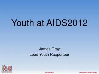 Youth at AIDS2012