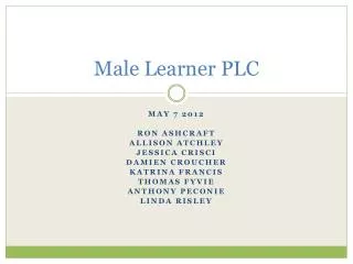 male learner plc
