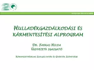 hullad kgazd lkod si s k rmentes t si alprogram