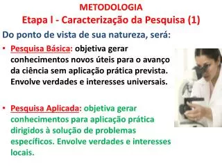 metodologia etapa l caracteriza o da pesquisa 1