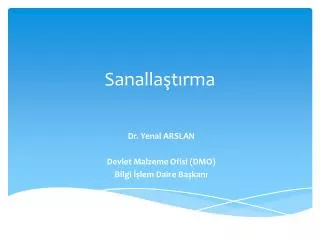sanalla t rma