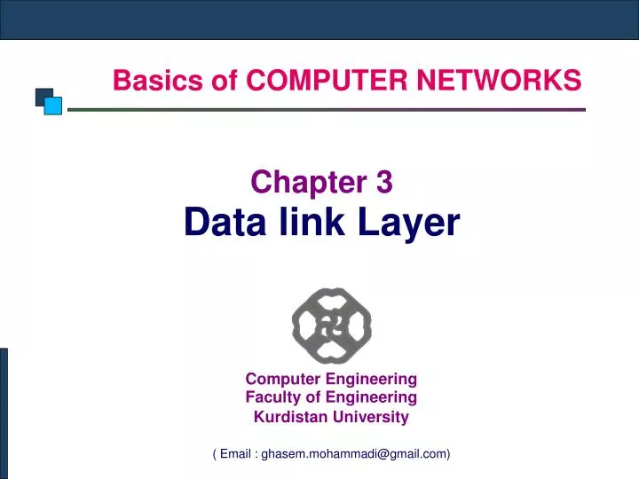 chapter 3 data link layer