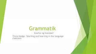 grammatik
