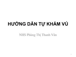 h ng d n t kh m v