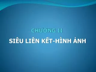 ch ng ii