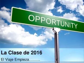 la clase de 2016