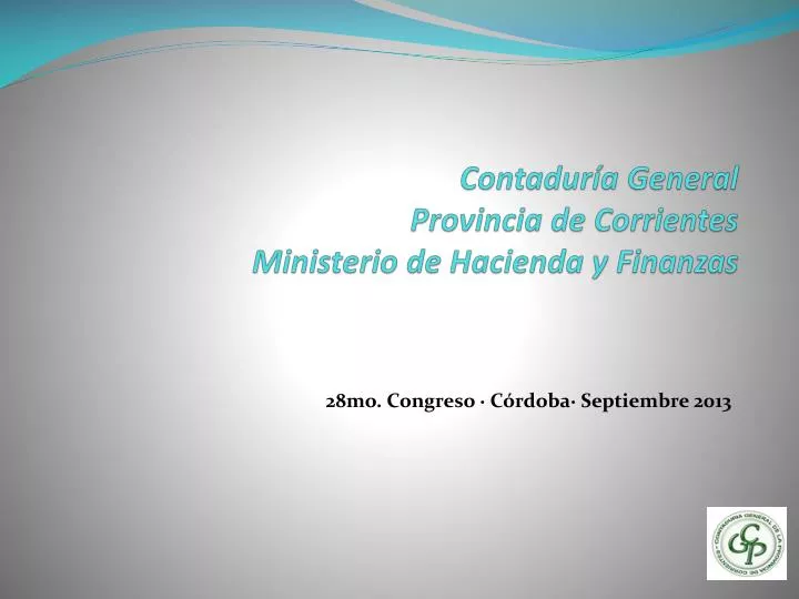 contadur a general provincia de corrientes ministerio de hacienda y finanzas