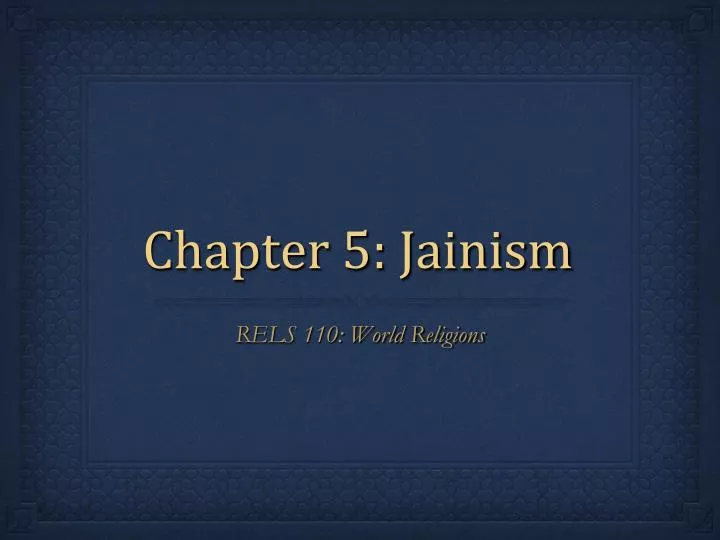 chapter 5 jainism