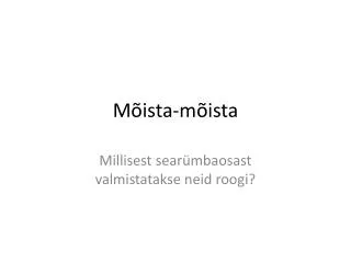 m ista m ista