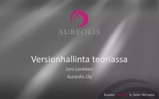 versionhallinta teoriassa