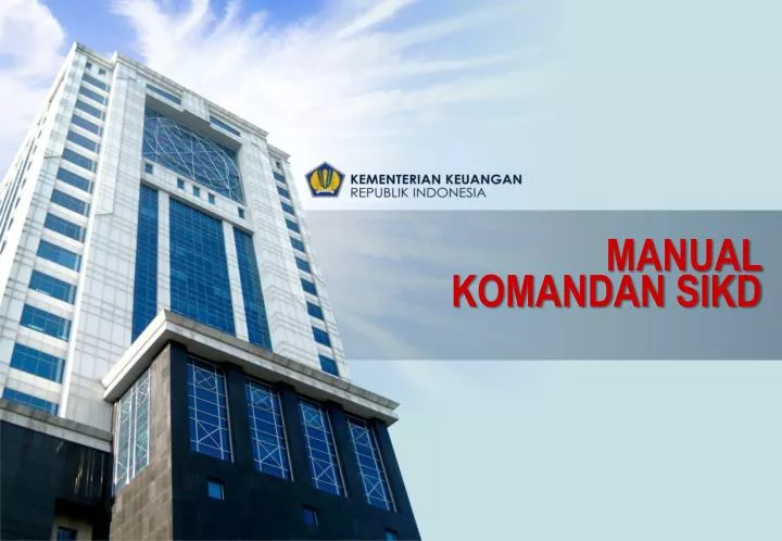 manual komandan sikd